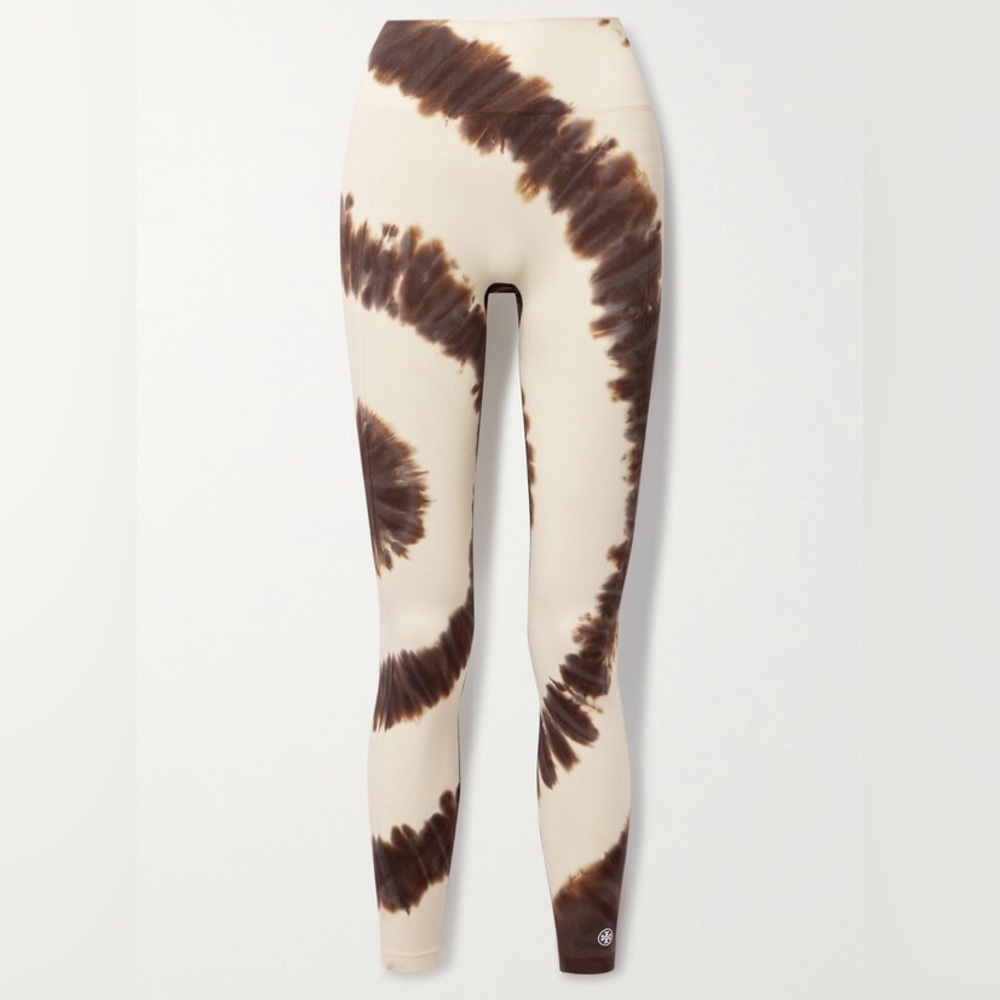 Tory Burch sport tie-dyed seamless leggings